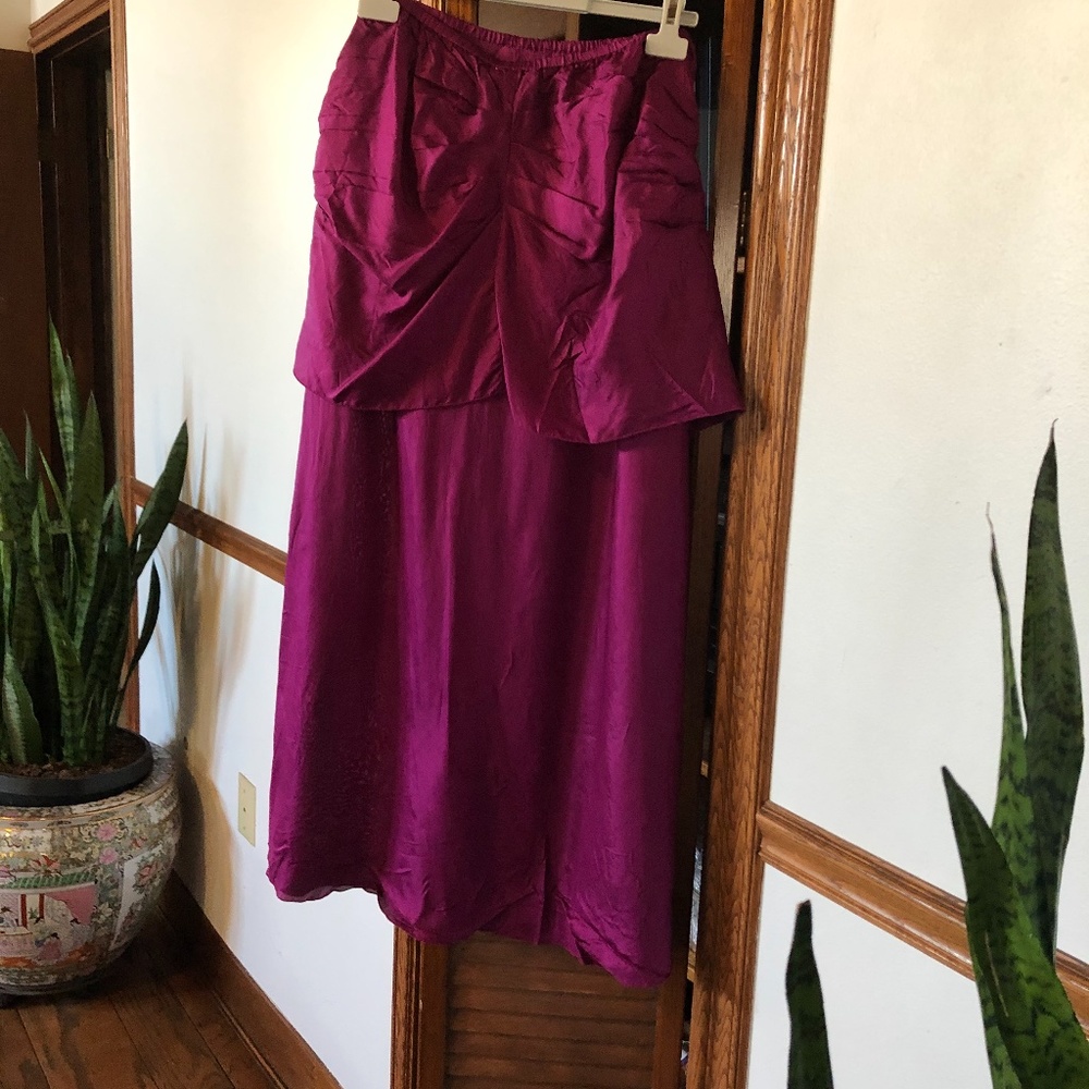 ❌SOLD❌ mesdemoiselles nereide silk faux wrap skirt - Picture 7 of 8